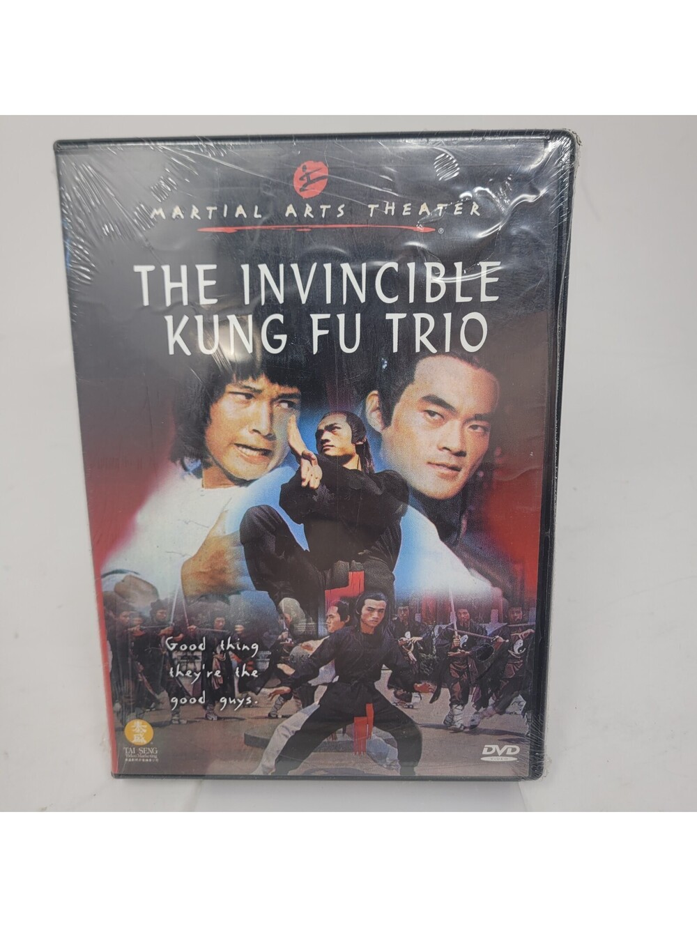 The Invincible Kung Fu Trio DVD Tai Seng Martial Arts Theater Chen Kwun-Tai New
